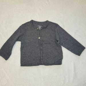 First Imprressions Gray Cardigan for Girls 12 Months